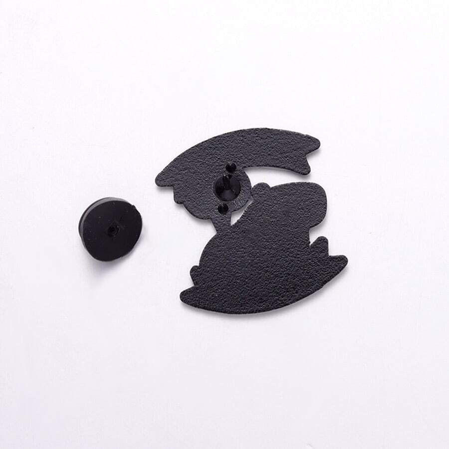 Lovely Animals Enamel Pins Badge Brooch Don't Worry Be cappy Custom Hat