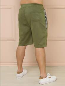 Men Shorts - Army Green - View 2