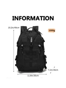 Multipurpose Backpack With Multi-Pocket For Outdoor Sport Bag Sports Bag - Black - View 5