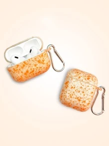 Mực bắn tung tóe Ốp tương thích với Airpods - trái cam - Xem 3