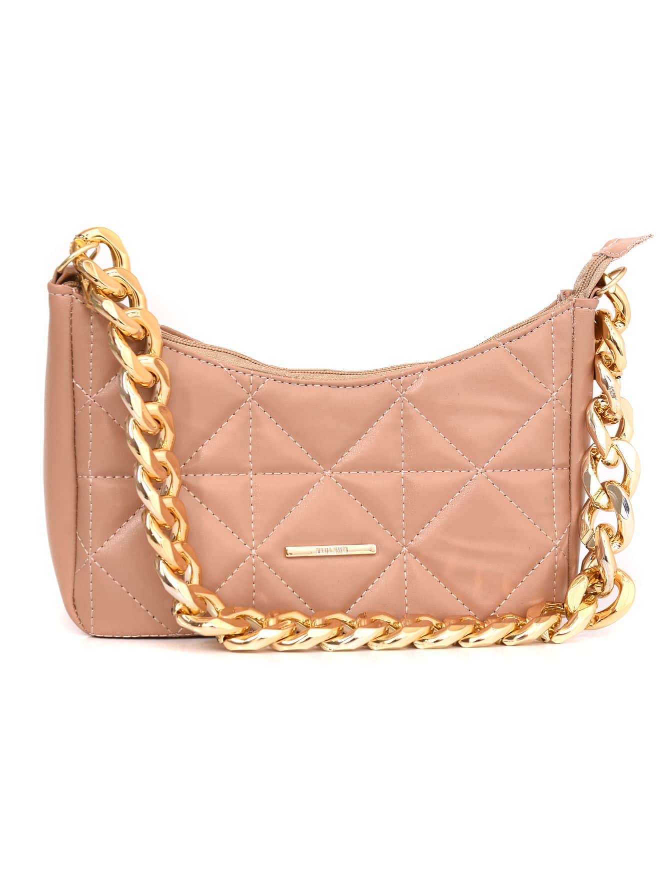 Maria Milao Women Shoulder Bags - Beige - View 1