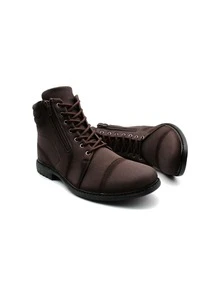 Men Boots - 咖啡棕 - 查看 1