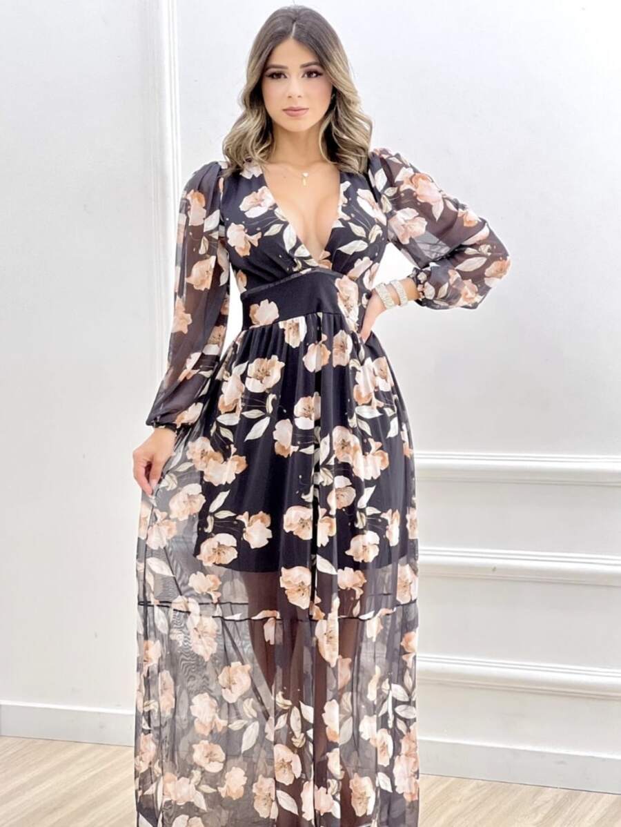 Women Dresses - Đen và trắng - Xem 1