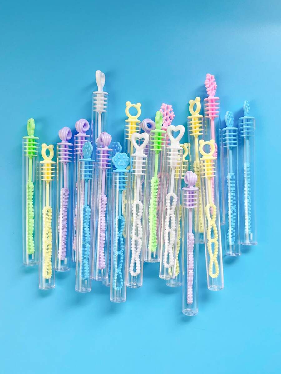 30pcs Love Hình trái tim Nhiều màu Bong bóng Đường ống Chai Đồ chơi Cho đám cưới , Buổi tiệc Đồ trang trí - Nhiều màu - Xem 1