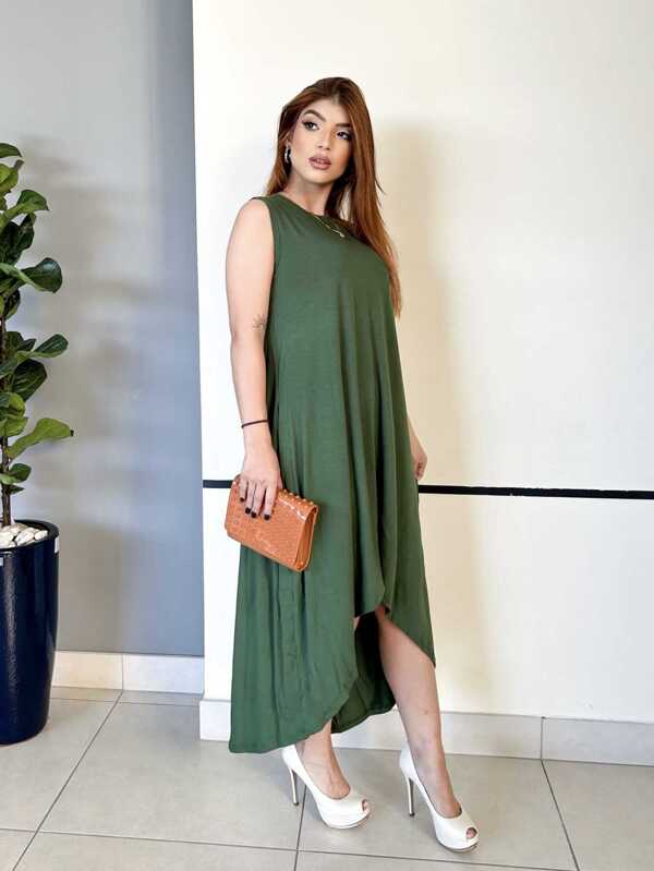 Vestido Mullet Regata Verão