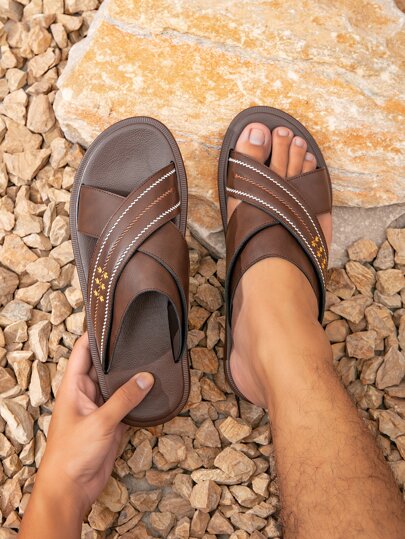 Men's Fashionable Casual Sandals For Outdoor Activities