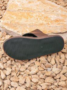 Sandali da uomo alla moda casual per attività all'aperto - Caffè Marrone - Visualizzare 6