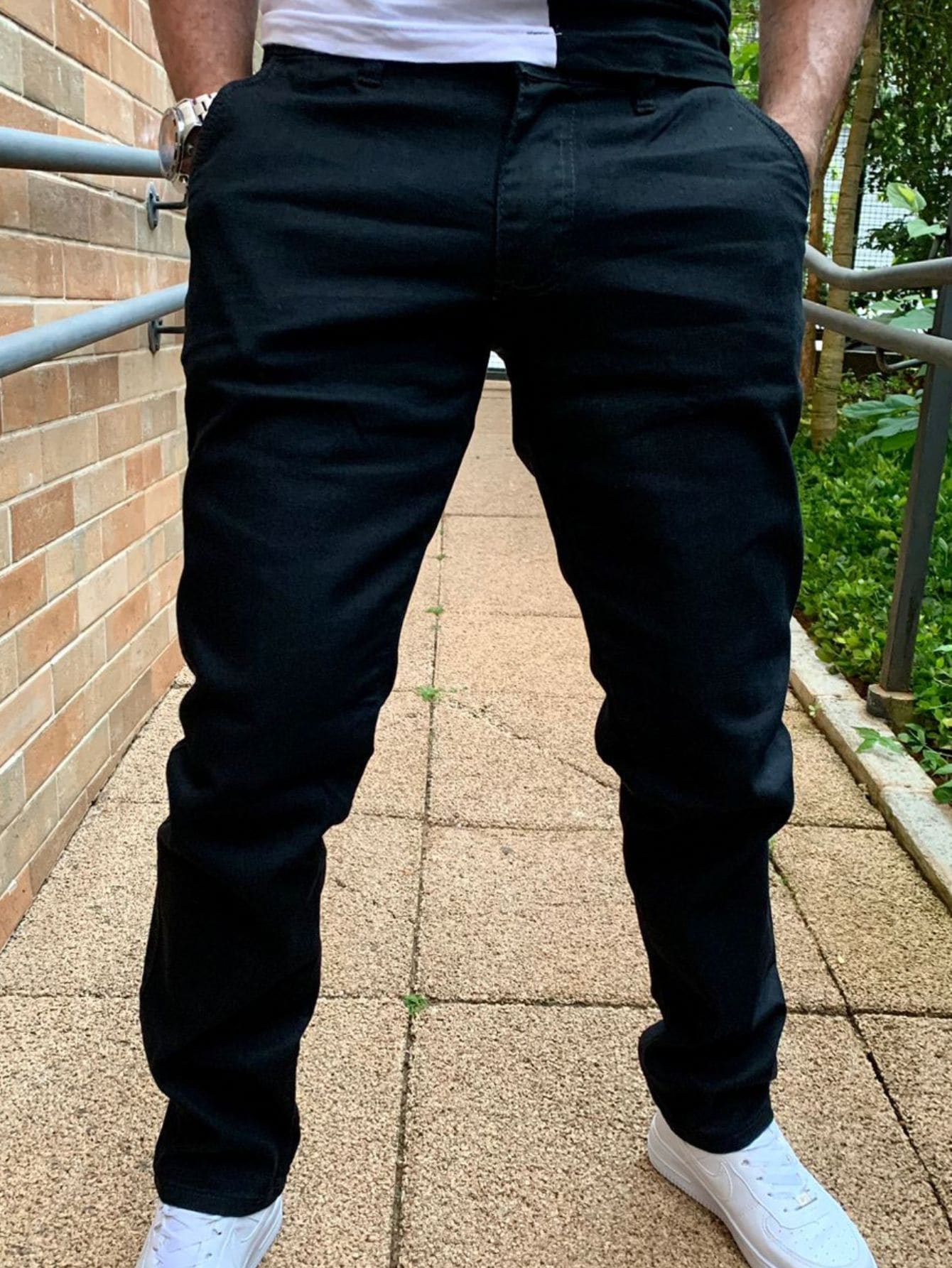 Men Jeans - Negro - Ver 1