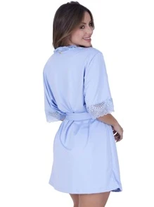 Biografia da Moda Women Nightgowns & Sleepshirts - Màu xanh nhạt - Xem 6