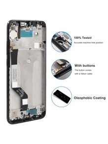 THE PHONE SCREEN IS Compatible With Xiaomi REDMI NOTE 7, ORIGINAL WITH THE FRAME, FREE A SET OF TOOLS AND A MOBILE PHONE TEMPERED FILM
