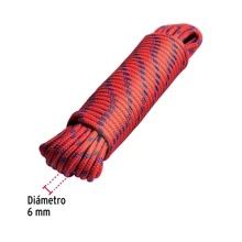 Piola de polipropileno trenzada multicolor 6mm x 15m pio-615 47809 - A - Ver 2