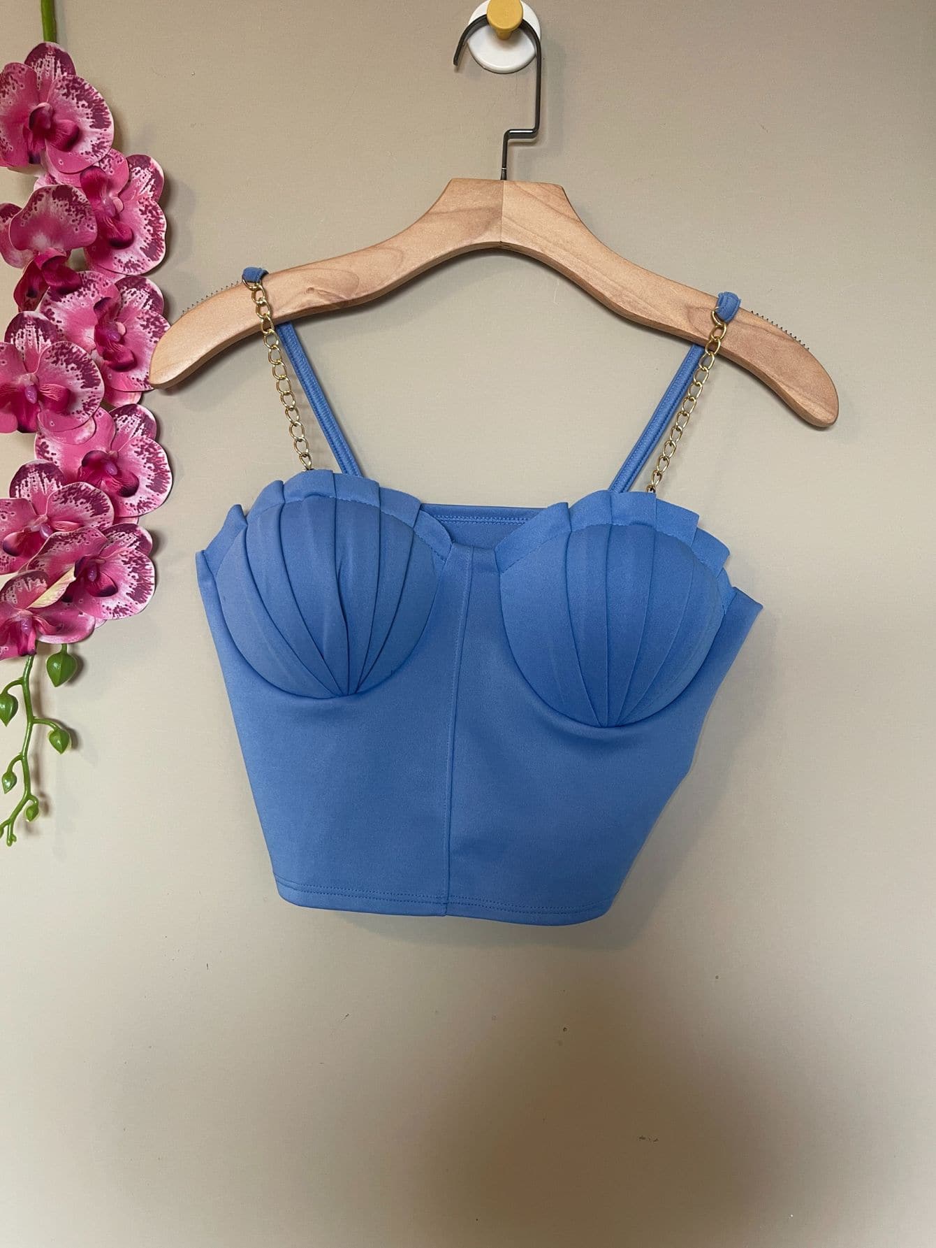Women Tank Tops & Camis - 淺藍色 - 查看 1
