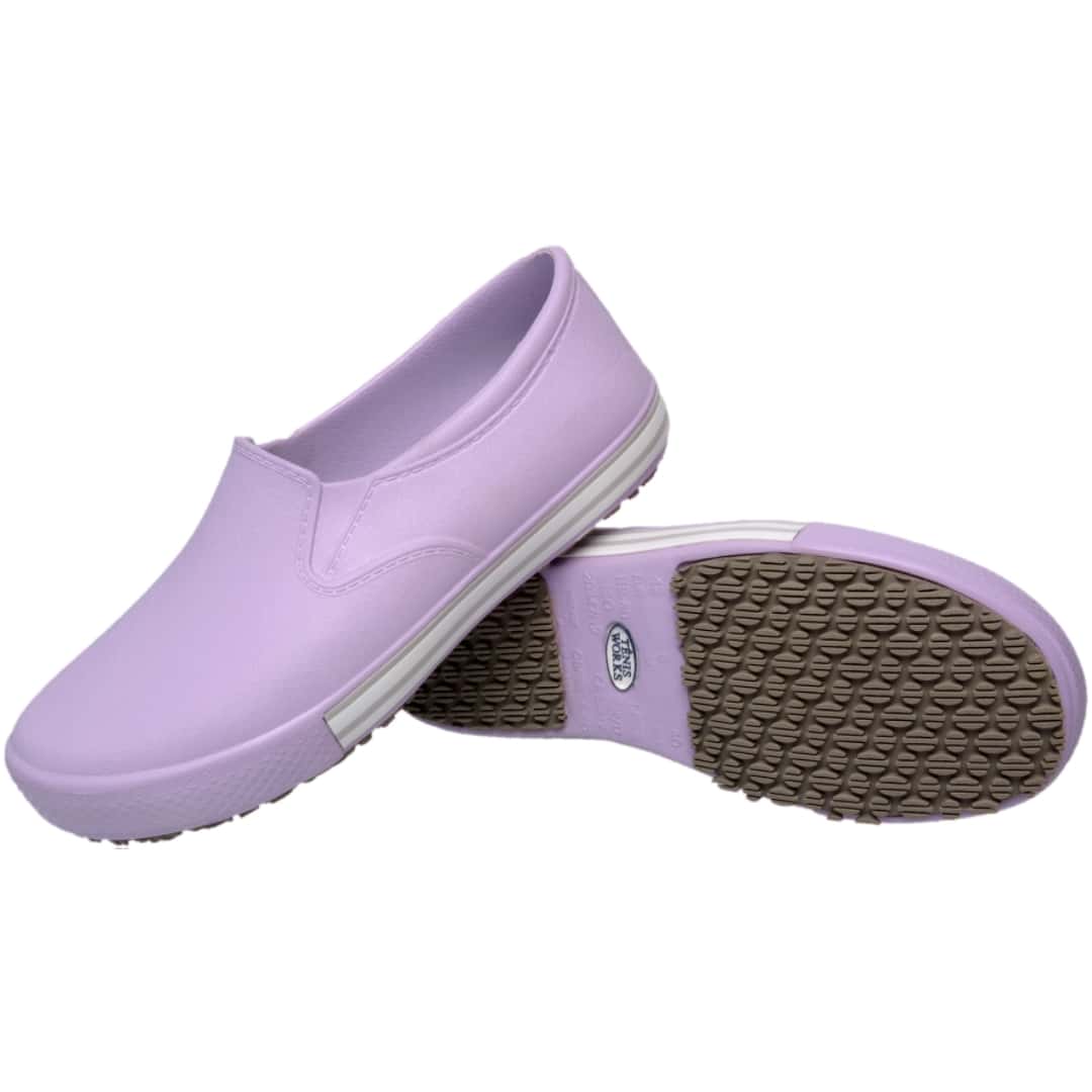 Women Work & Safety Shoes - Màu tím - Xem 1