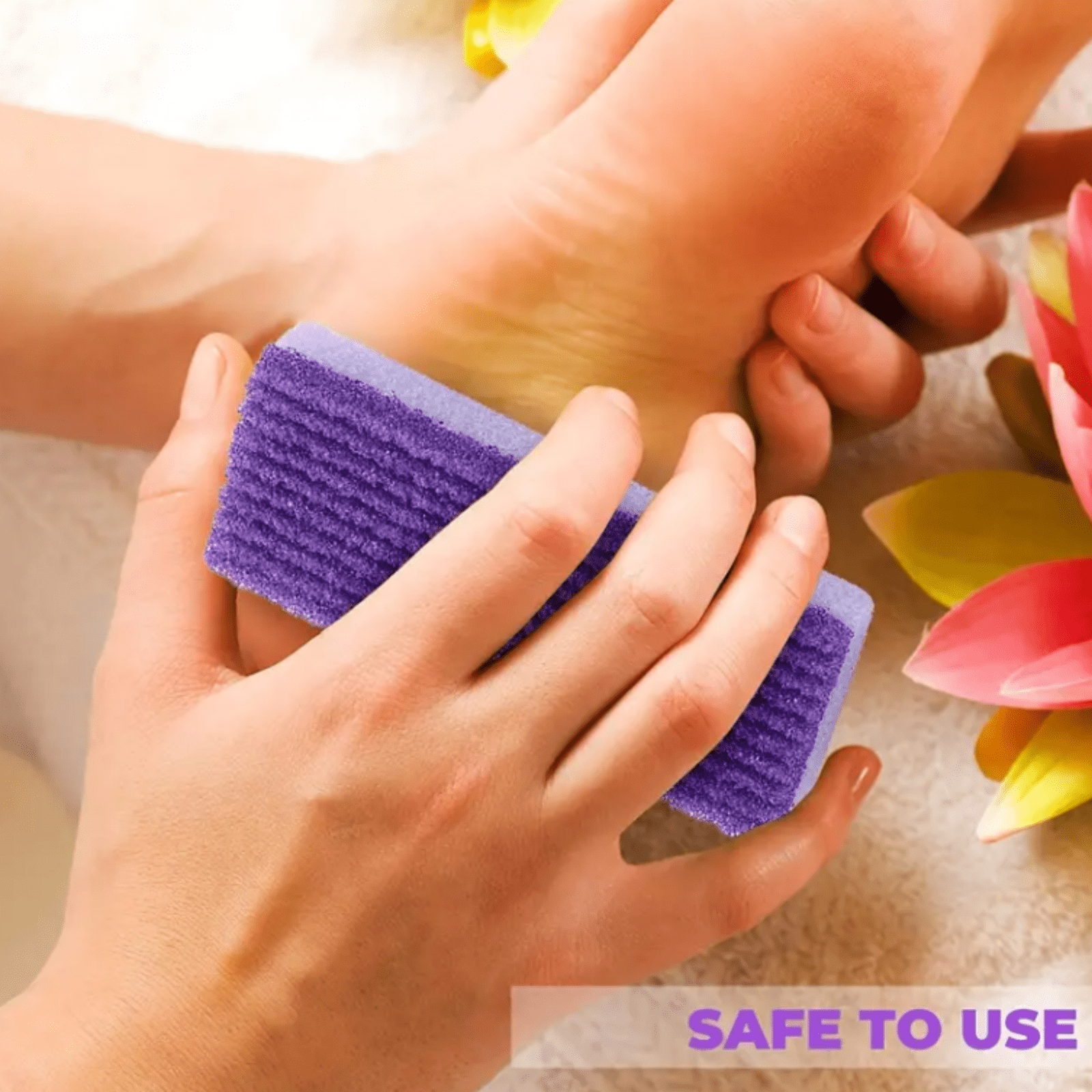 Foot Scrubber Pumice Stone For Feet Dead Skin And Calluses Foot