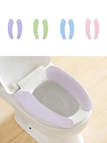 Multi-Color Toilet Seat Cover, Waterproof Adhesive Suitable For Home Use All Year Round