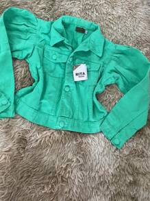 Women Jackets - Green - View 1