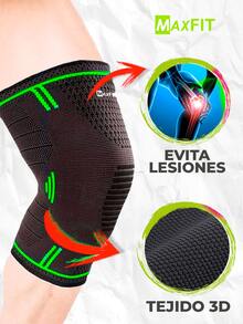 MAXFIT SPORTS Par de Rodilleras de compresión MAXFIT / Modelo HX904 - Verde - Ver 5