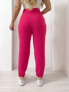 Women Pants - Màu Hồng Tươi - Xem 2