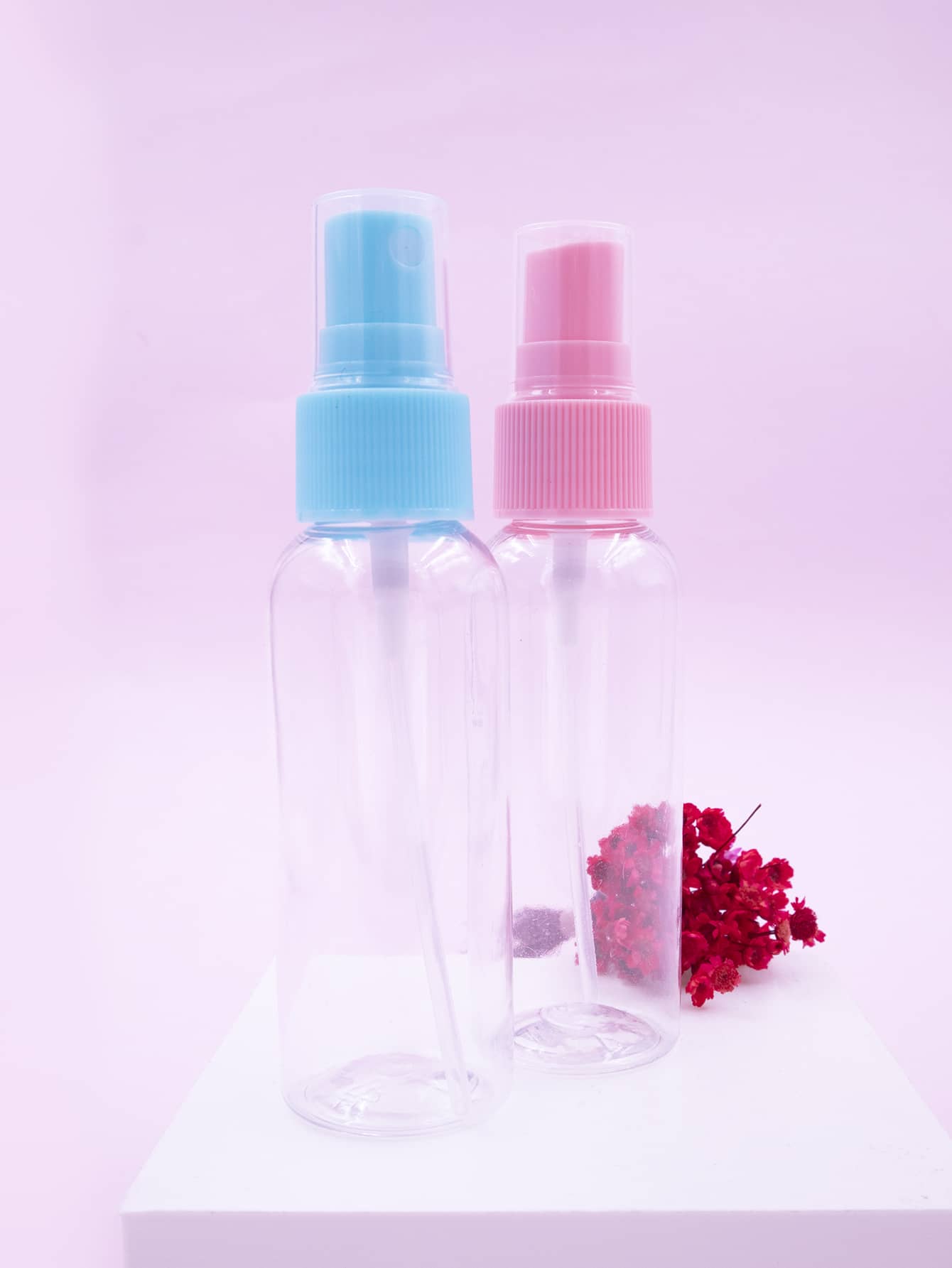 Garrafa Frasco Borrifador Spray Recarregável 50ml - Multicolorido - Visão 1