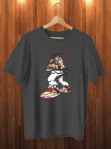 Camiseta T-shirt STREET - Preto - Visão 1
