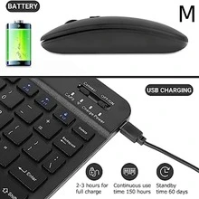 Bluetooth Keyboard - Black - View 2