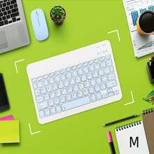 Bluetooth Keyboard - Blue - View 1