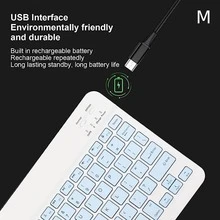 Bluetooth Keyboard - Blue - View 3