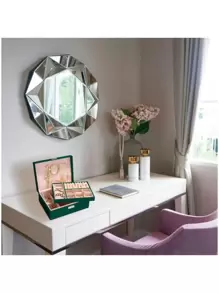 Joyero Alajero 2 Niveles, Organizador De Joyas Maletín. - Verde - Ver 4