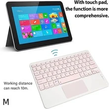 Teclado bluetooth - Rosa - Ver 6