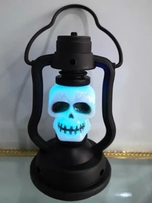 Kit 2 Mini Lamparinas LED Assustadoras Halloween Decoração E Festas - ENVIO SORTIDO DE MODELOS