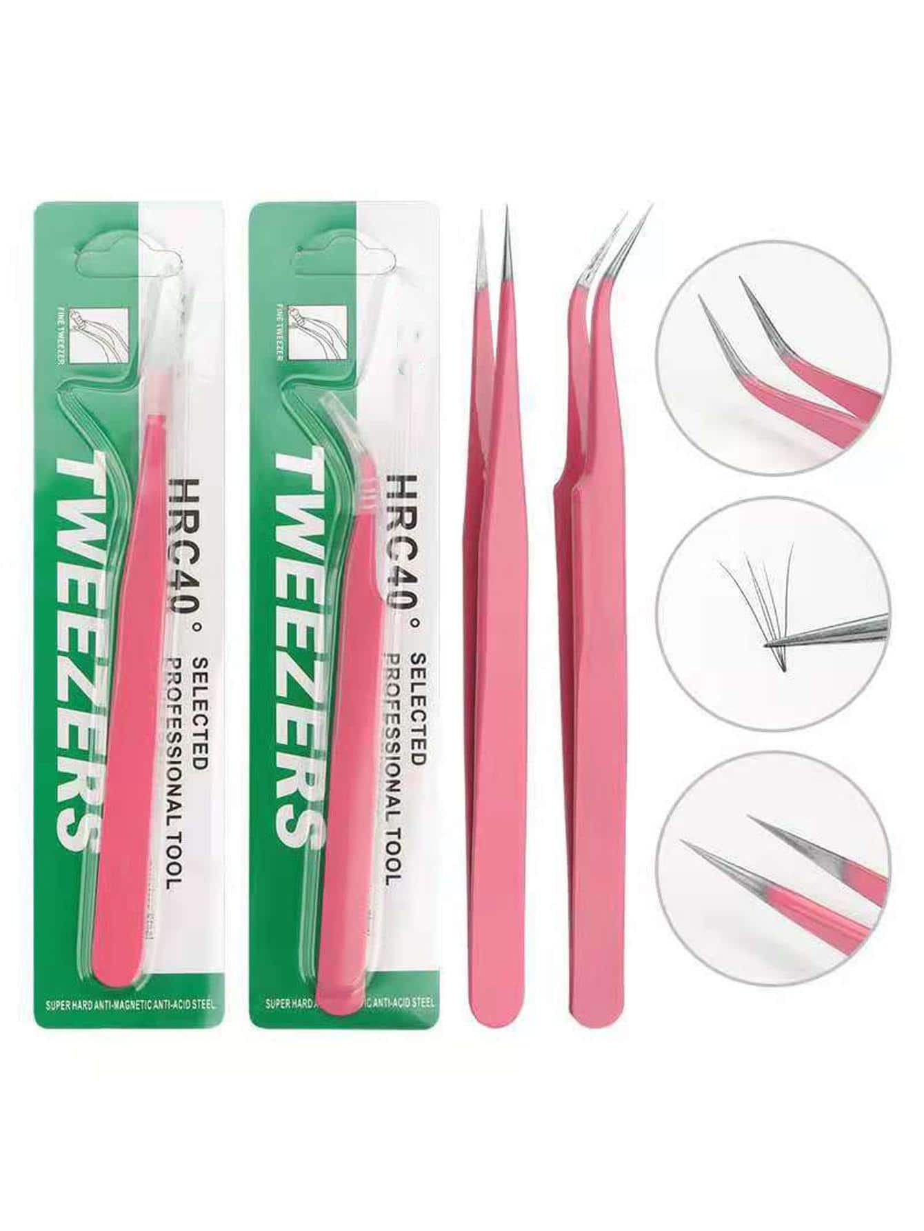 Chic & Fun Eyelashes Tools - 5 Curve +5 Straight - View 1