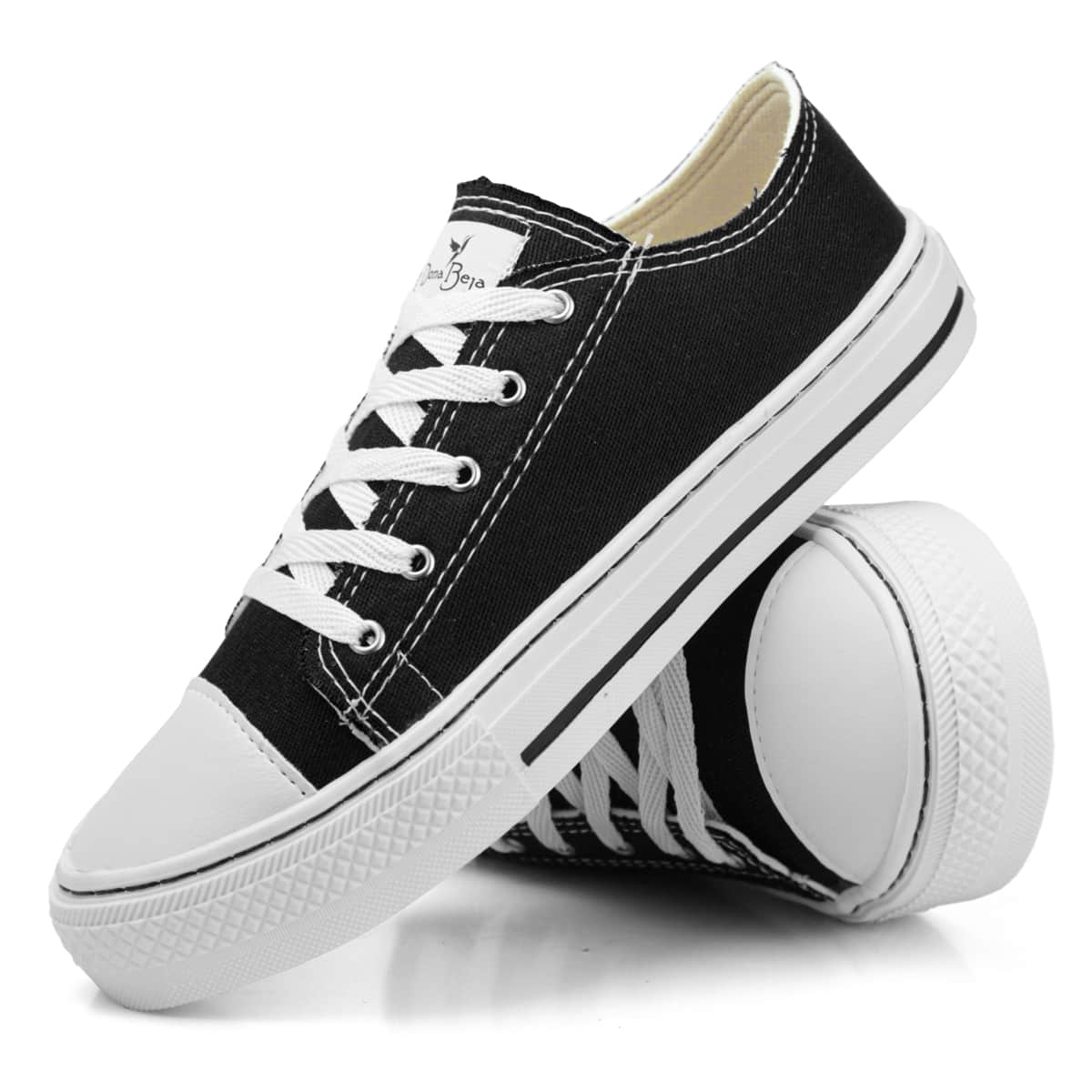 Women Casual Shoes - 黑色 - 查看 1