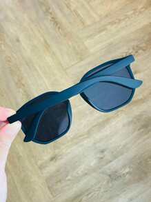 ILOOK Kính thời trang nam mùa hè thường ngày - màu đen - Xem 3