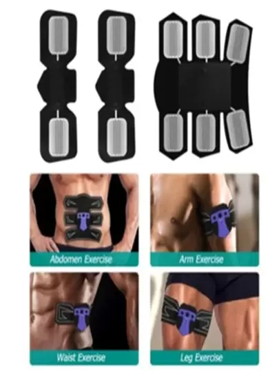 Fitness Workout Tonificação De Abdominal Simulador De Abdominais Smart Ems Treino