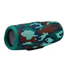 Bocina Charge + 5 Luz Rgb Waterprof Bluetooth - Verde - Ver 2