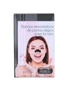 Bandas Removedoras Puntos Negros Para Nariz 6 Piezas - Multicolor - Ver 1