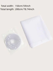 2入組自黏式螢幕窗戶 - 白色 - 查看 2