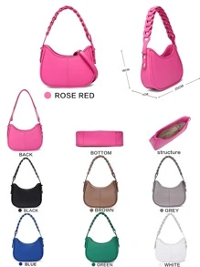 Women Crossbody - màu đen - Xem 2