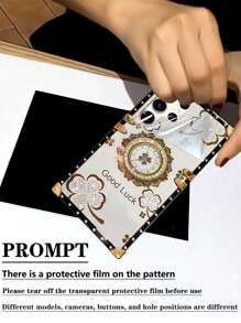 印花手機殼 - 白色 - 查看 3