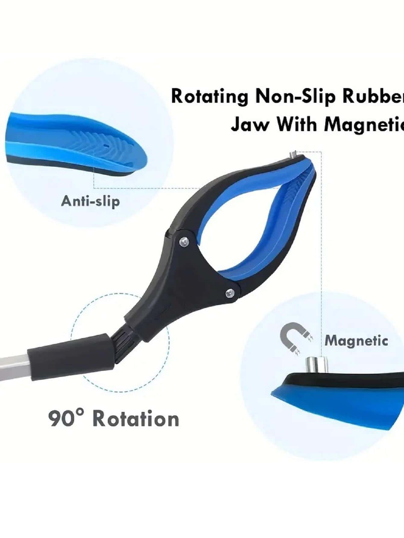 1pc Reacher Grabber Tool Folding Sanitary Pickup Grabbers For Elderly