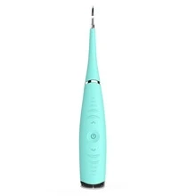 Plaque Remover for Teeth, Ultrasonic Scaler Tooth Cleaner Dental Tools for Calculus, Tarter, and Stain Remover - Green - View 1