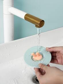 1入組隨機兔耳朵防塵杯蓋適用於所有種類圓形杯子和杯子 - 彩色 - 查看 3