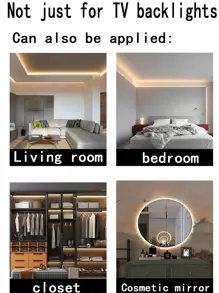 USB 自然白色简约现代家居装饰灯 - 黃色 - 查看 3