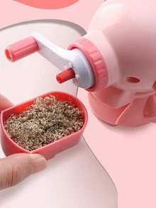 1pc Pencil Sharpener For Students And Children, Hand Crank - Royal Blue - View 5