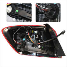 Right Passenger Side Outer Tail Light Fit Chevy Cruze 2016 2017 2018 2019 Sedan - Multicolor - View 6