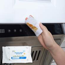 1 pieza Toallitas húmedas específico de la cocina para limpieza ( contar ) - Blanco - Ver 5