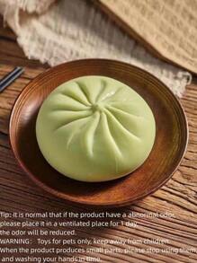 1入組小圓麵包設計貓玩具適用於貓適用於玩 - 綠色 - 查看 1