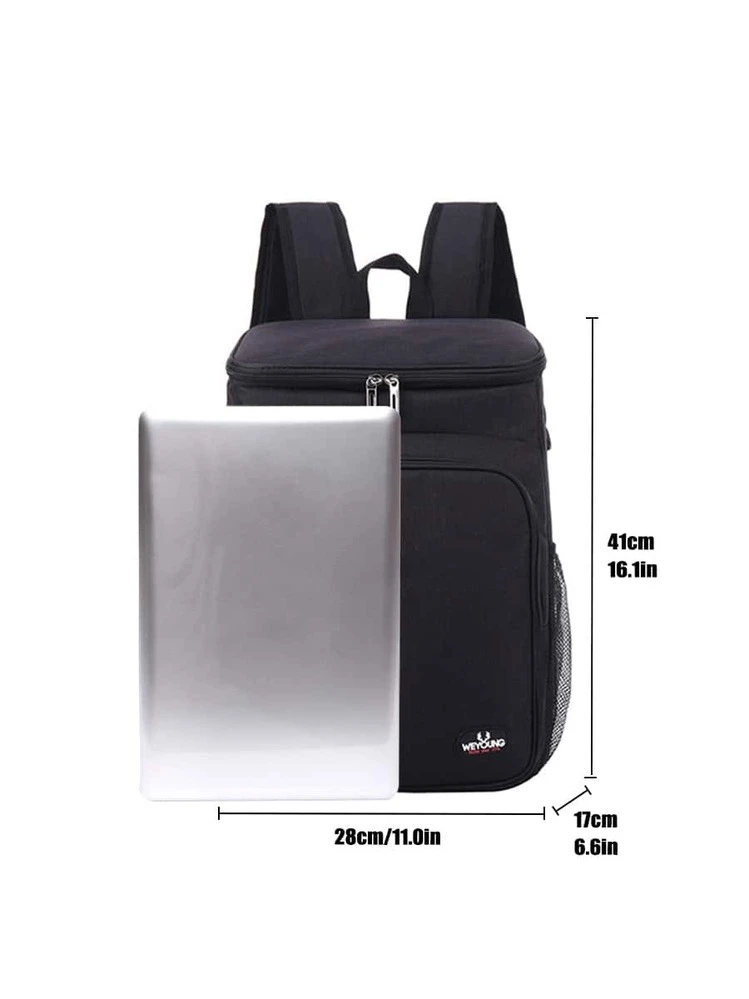 Borsa Lavoro In Similpelle 2-in-1: Borsa Per Laptop 15.6" Con Scomparto Termico Per Il Pranzo