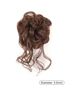 SHDanrtsey 长胡须发带，合成波浪发型发髻，长胡须，凌乱发带，发带