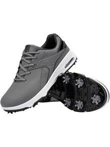 1 Set Golf Shoes Replacement And Repair Tool Kit, Including 1 Wrench And 12 Spikes With Anti-skid Design - Grey - View 1